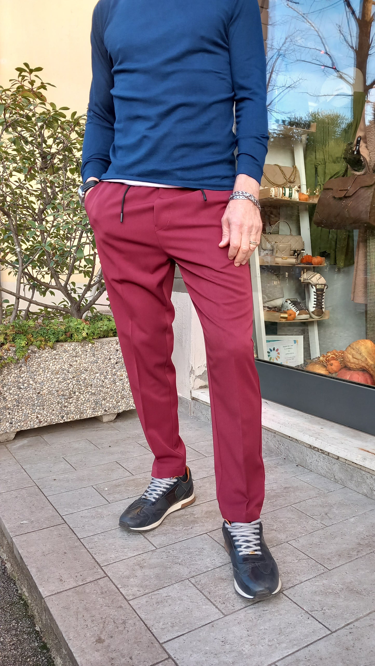 Over-D Pantalaccio tinto capo