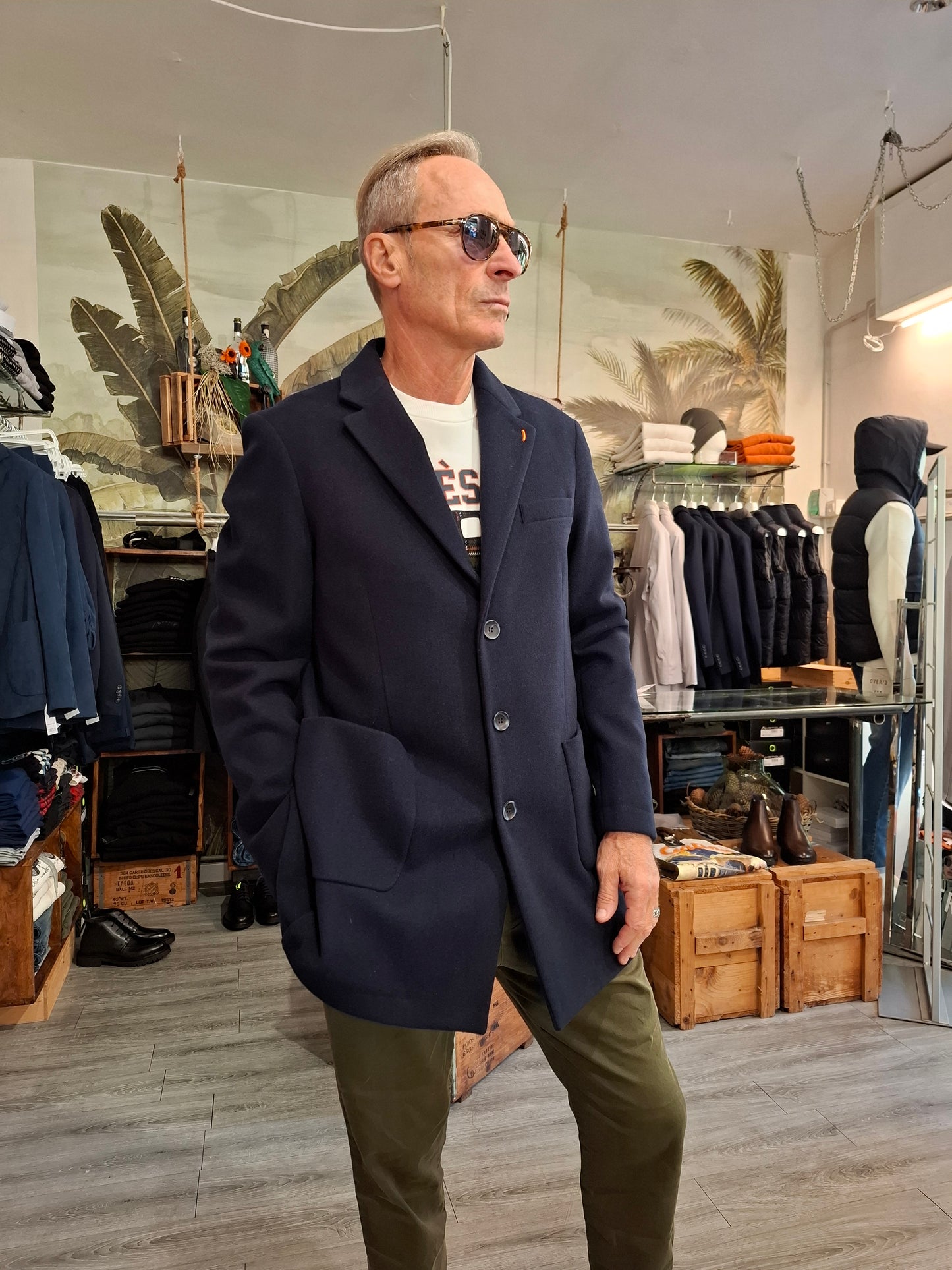 Over D-Cappotto 2 bottoni