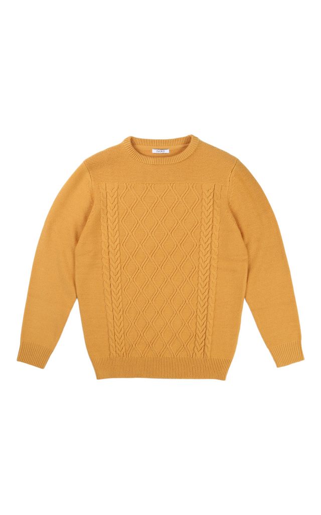 Over-D maglione paricollo strutturato