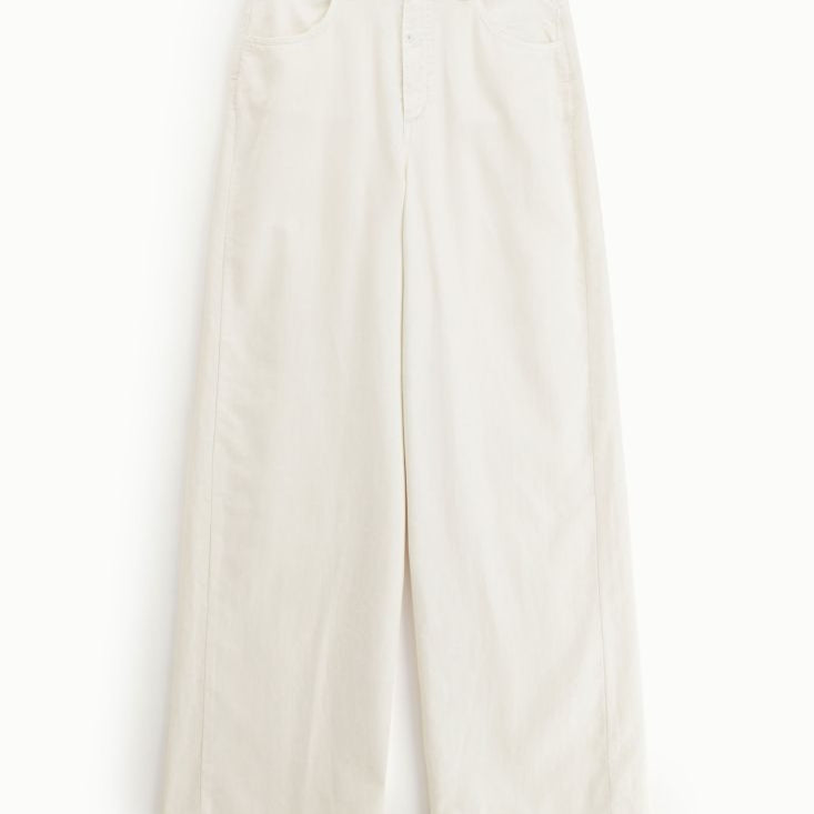 Dixie Trousers palazzo a vita alta con gamba ampia