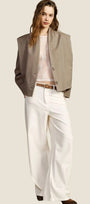 Dixie Trousers palazzo a vita alta con gamba ampia