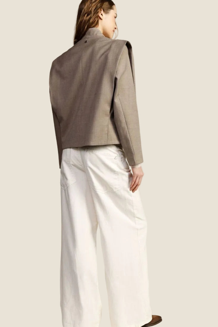 Dixie Trousers palazzo a vita alta con gamba ampia