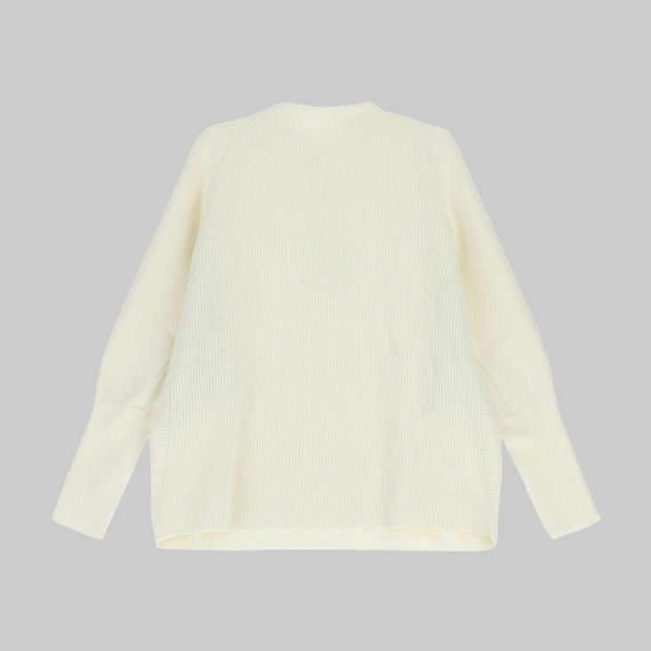 Dixie Maglione girocollo lavorazione a coste fit rilassato