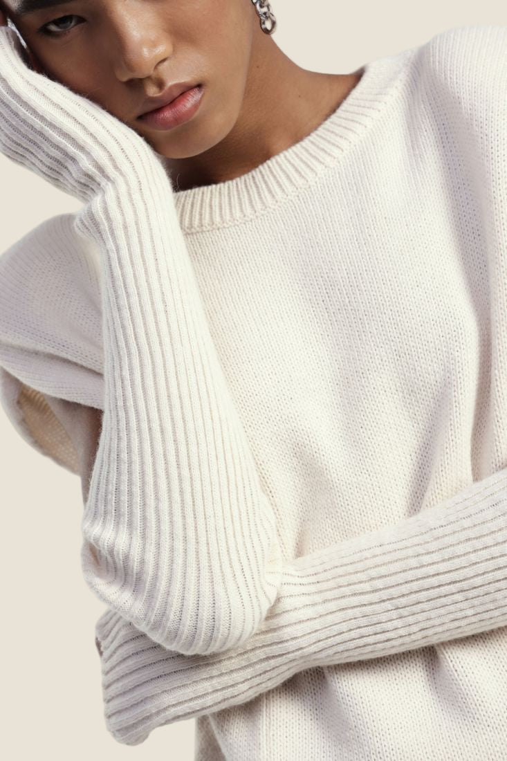 Dixie Maglione corto con maniche lunghe rimovibili