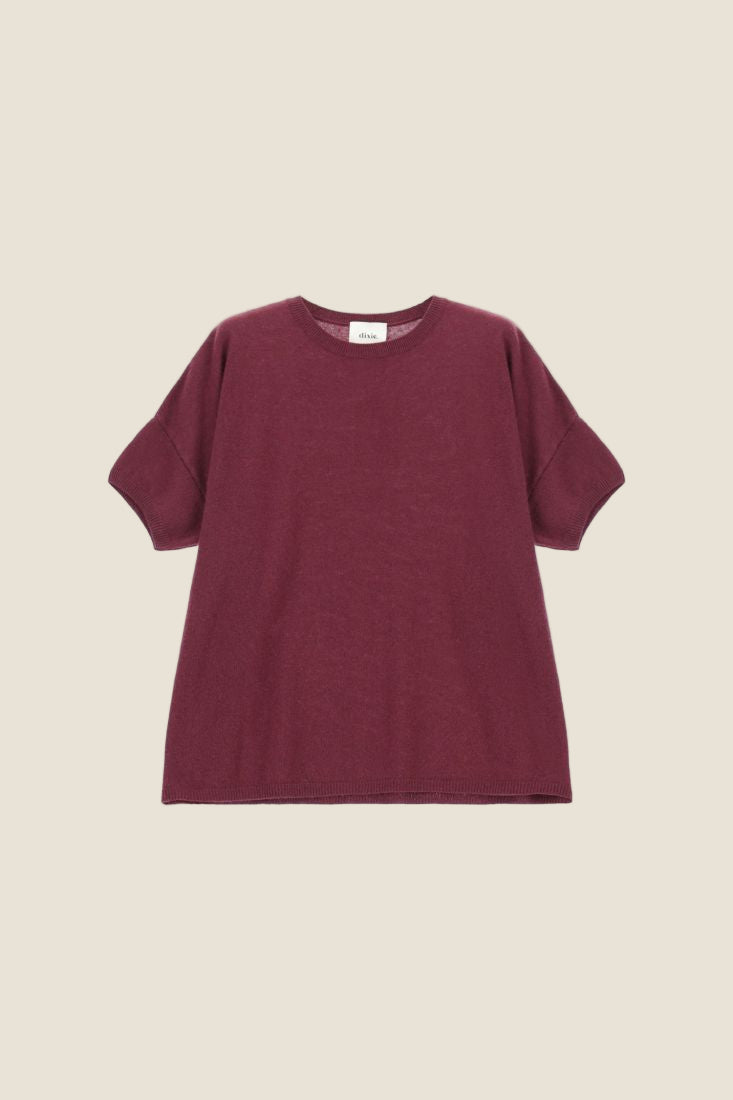 Dixie Maglione Scatoletta vestibilità ampia maniche corte