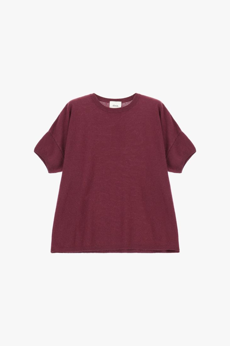 Dixie Maglione Scatoletta vestibilità ampia maniche corte