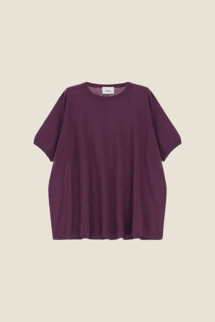 Dixie Maglione Scatoletta vestibilità ampia maniche corte