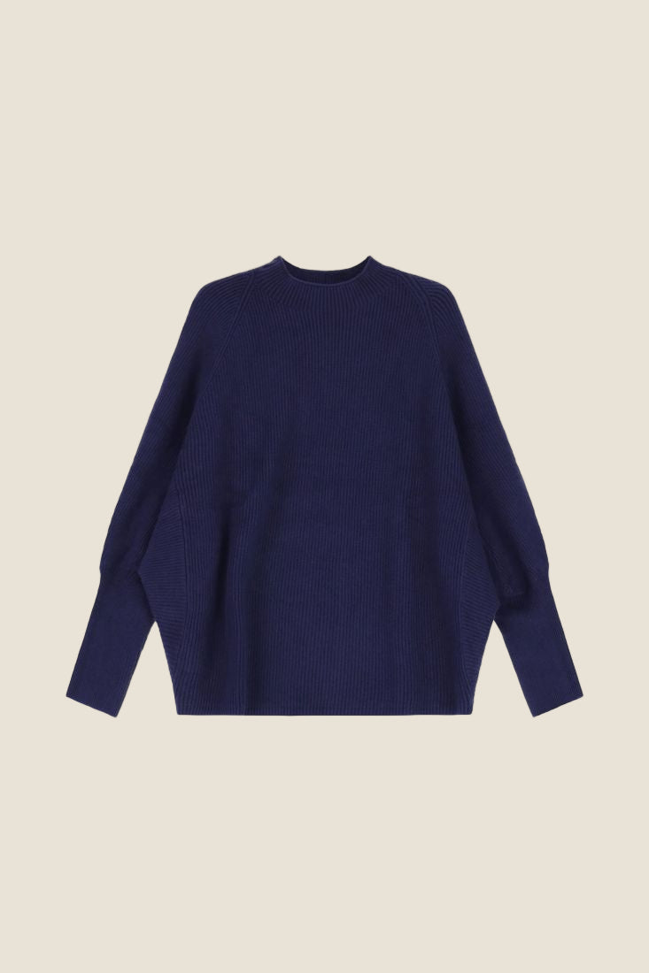 Dixie Maglione girocollo lavorazione a coste fit rilassato