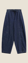 Dixie Pantaloni palazzo ampi con vita alta e coulisse