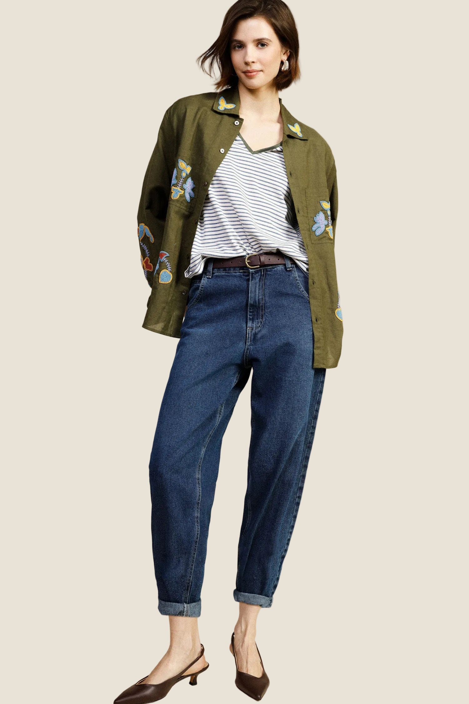 Dixie Jeans baloon fit con risvolto alla caviglia