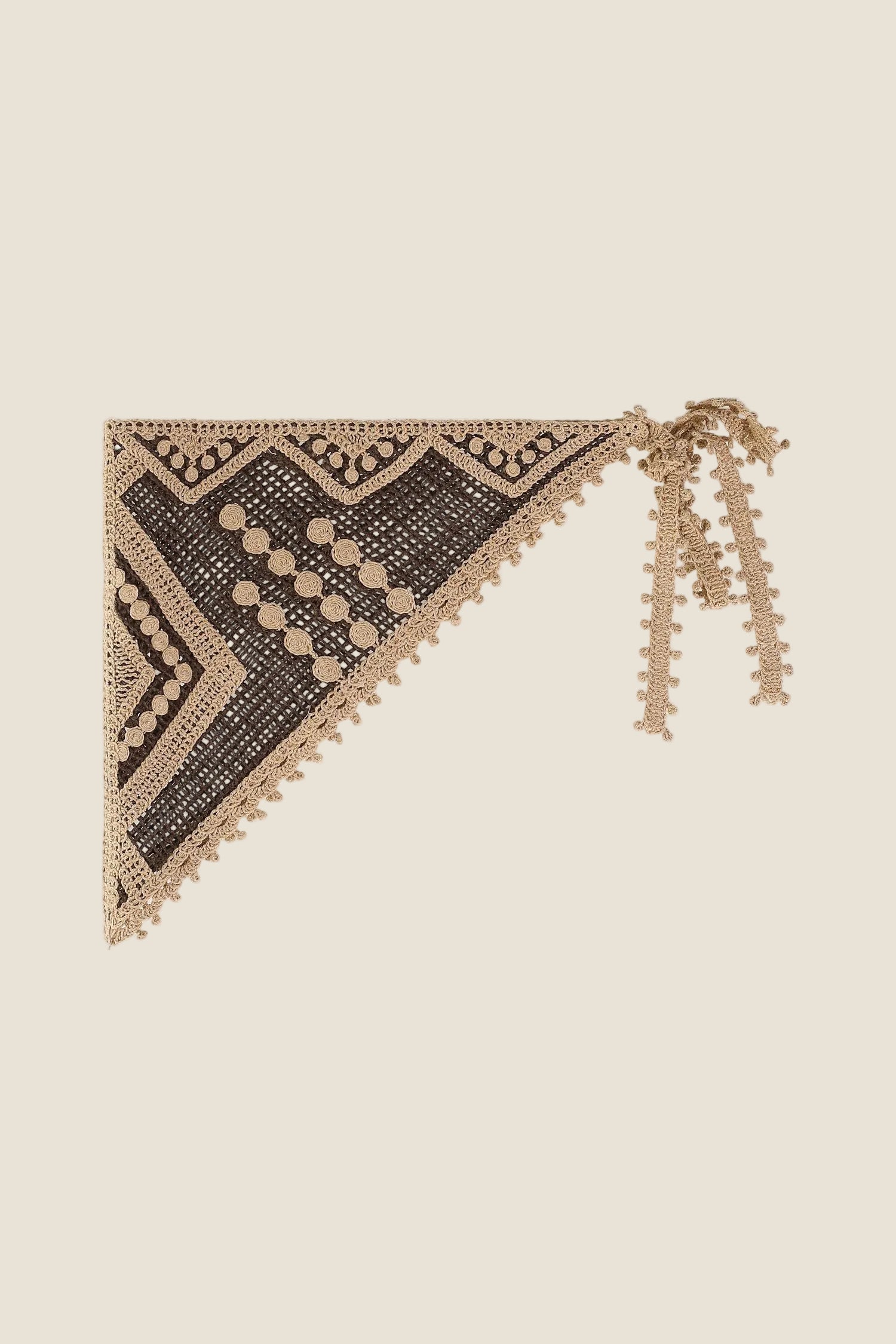 Dixie - Other Accessories Triangolare in Pizzo Ricamato