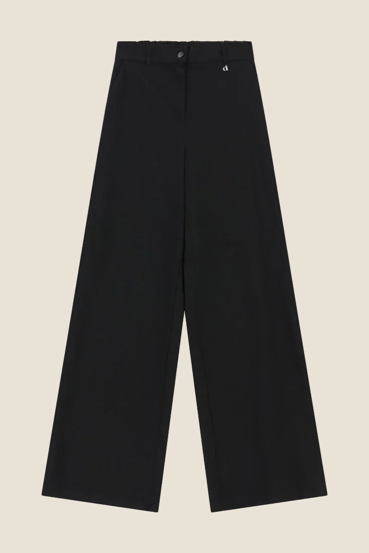 Dixie Trousers palazzo vita alta con gamba ampia