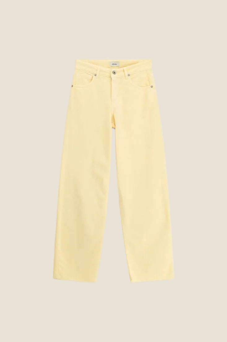 Dixie - Jeans gamba ampia cinque tasche vita alta