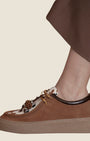 NICOLA Cozy Ankle Boot Cognac