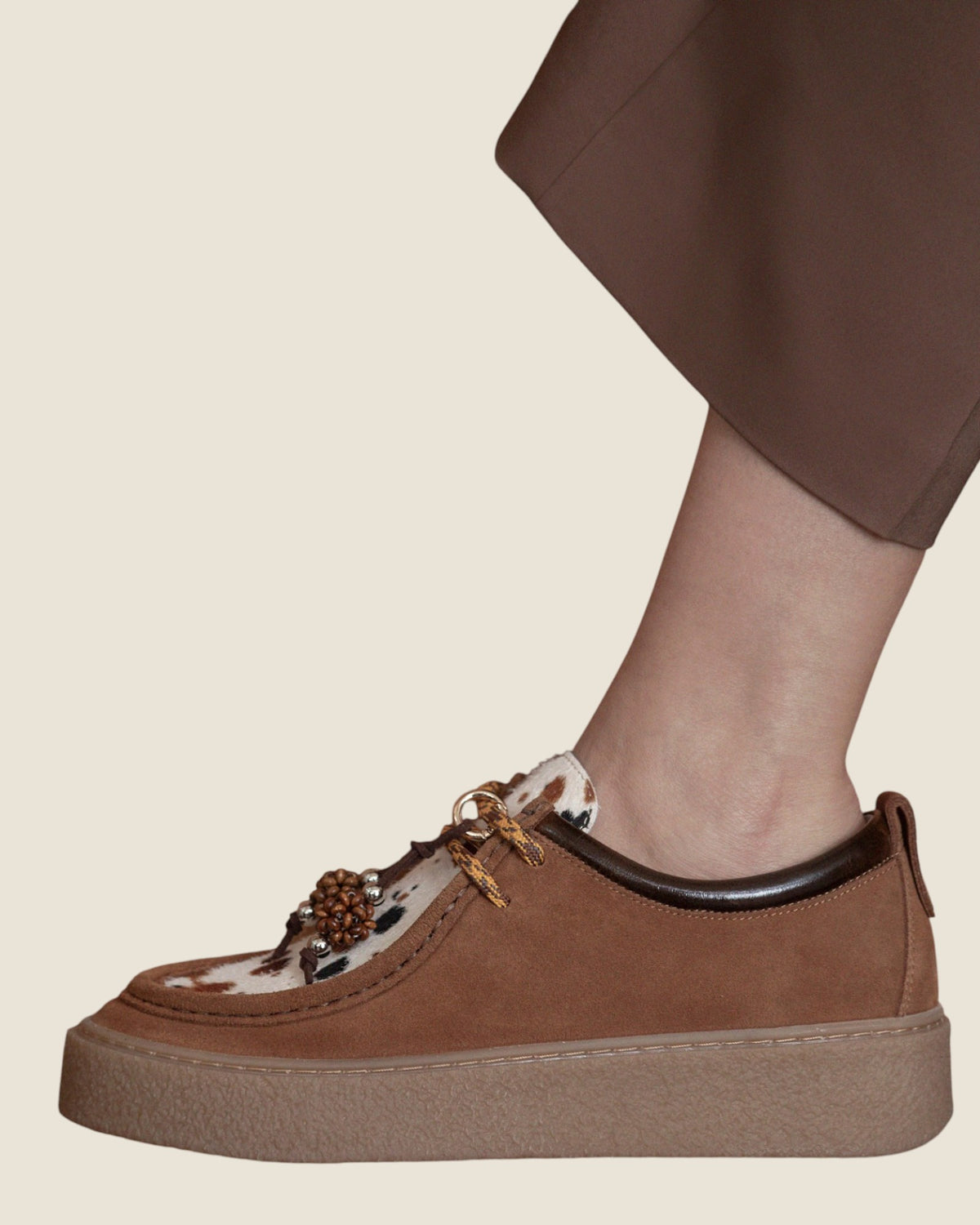 NICOLA Cozy Ankle Boot Cognac