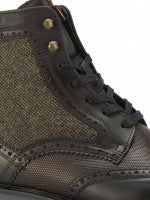 Ambitius Brand BTR Mixed Brogue Boots