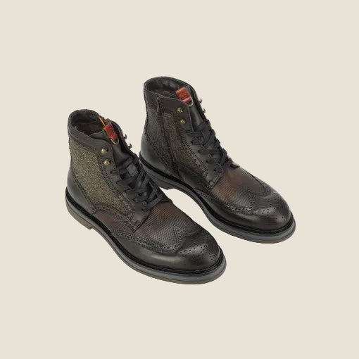 Ambitious BTR Mixed Brogue Boots