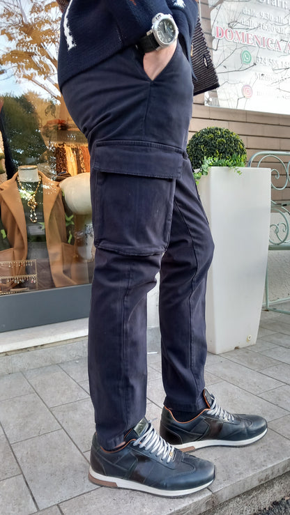 Over-D Pantalone fit con tasche laterali