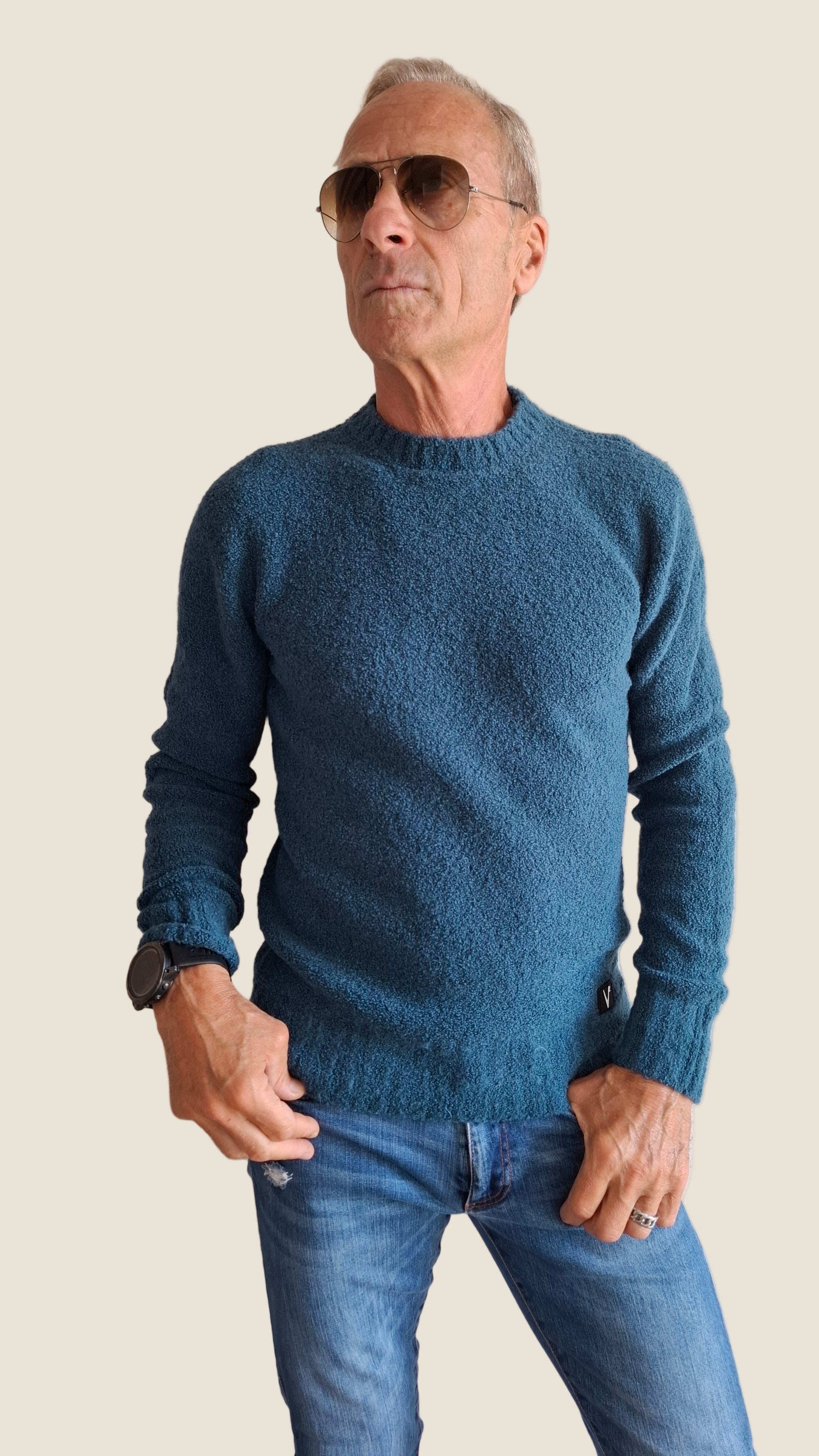 V2 MAGLIONE FLUFFY OTTANIO