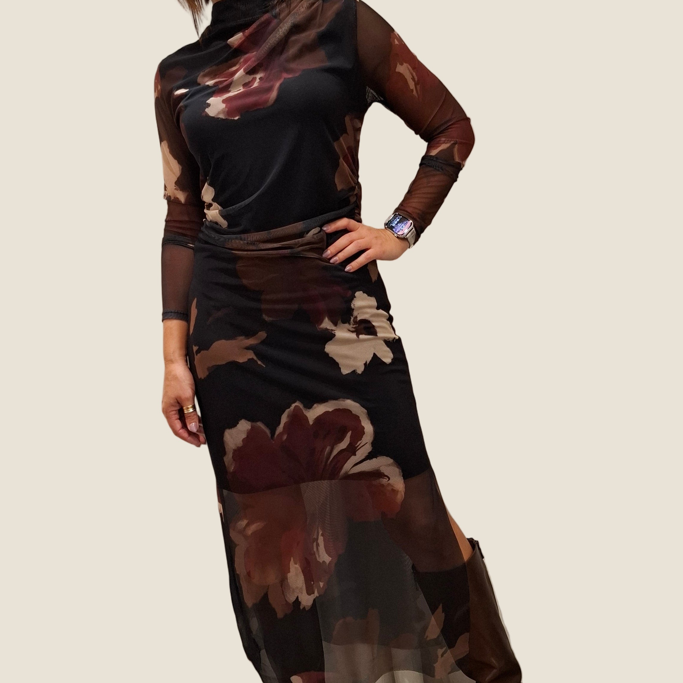 Isa B. abito tulle in fantasia