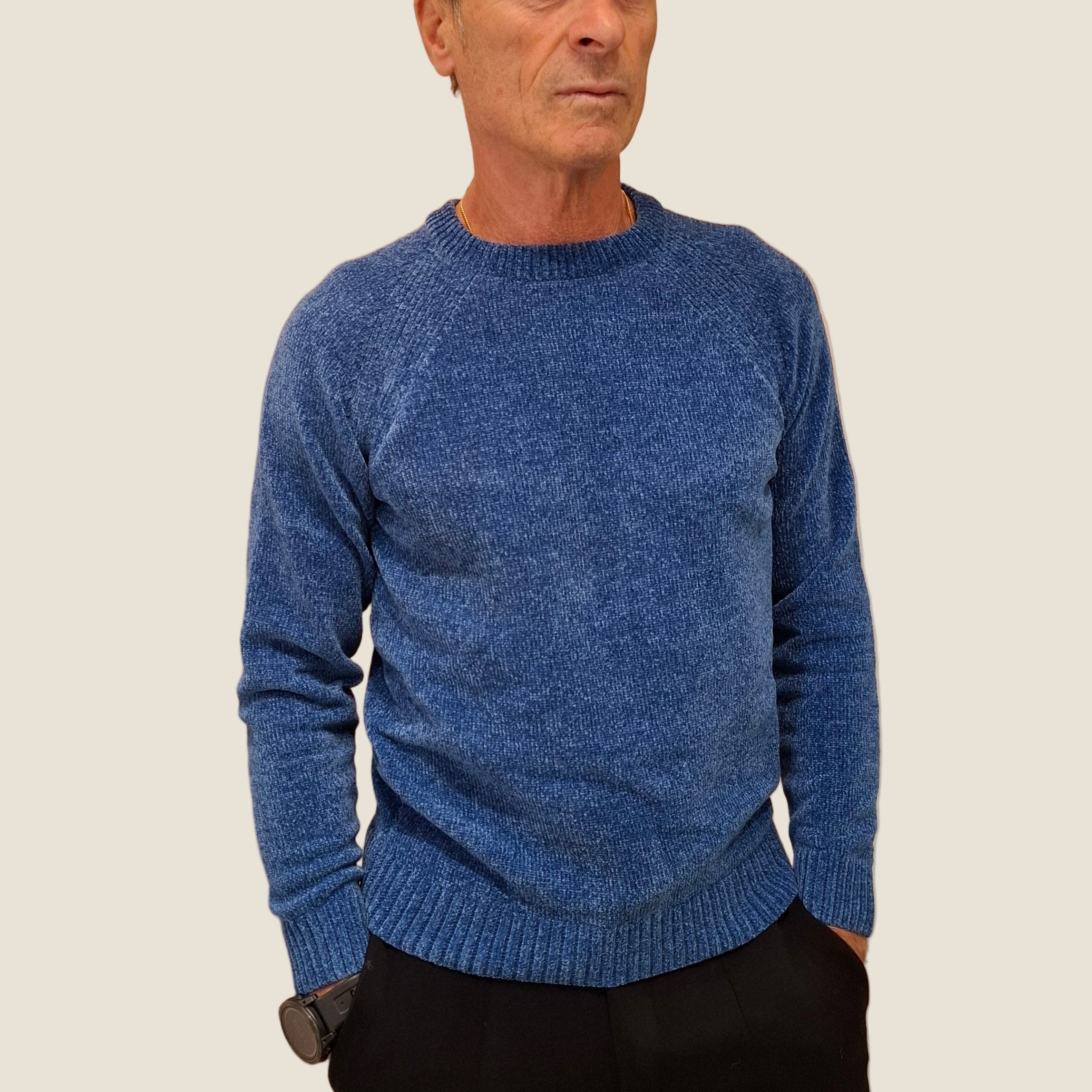 OVER/D  MAGLIA PARICOLLO CINIGLIA M/L