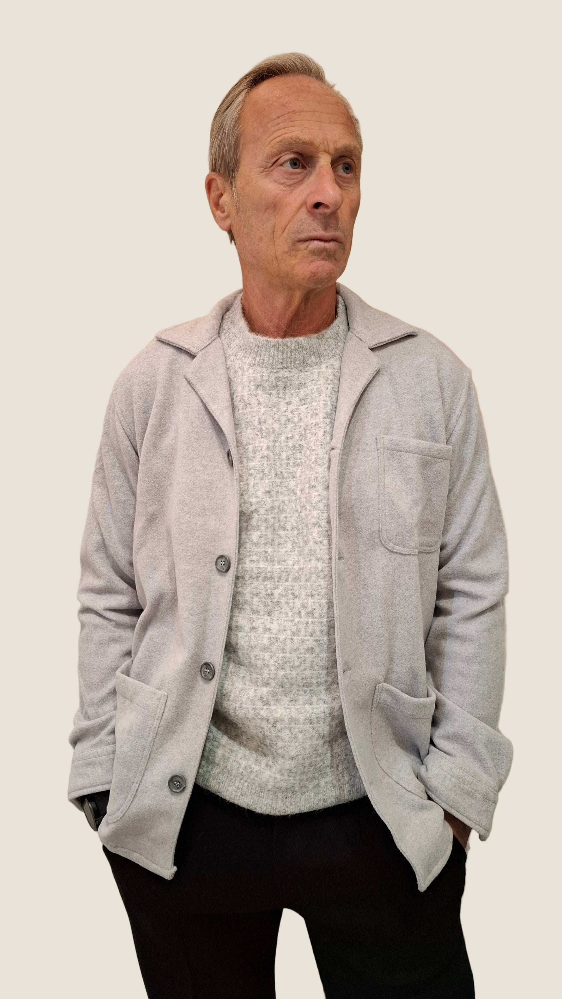 OVER/D Over shirt tasche toppa