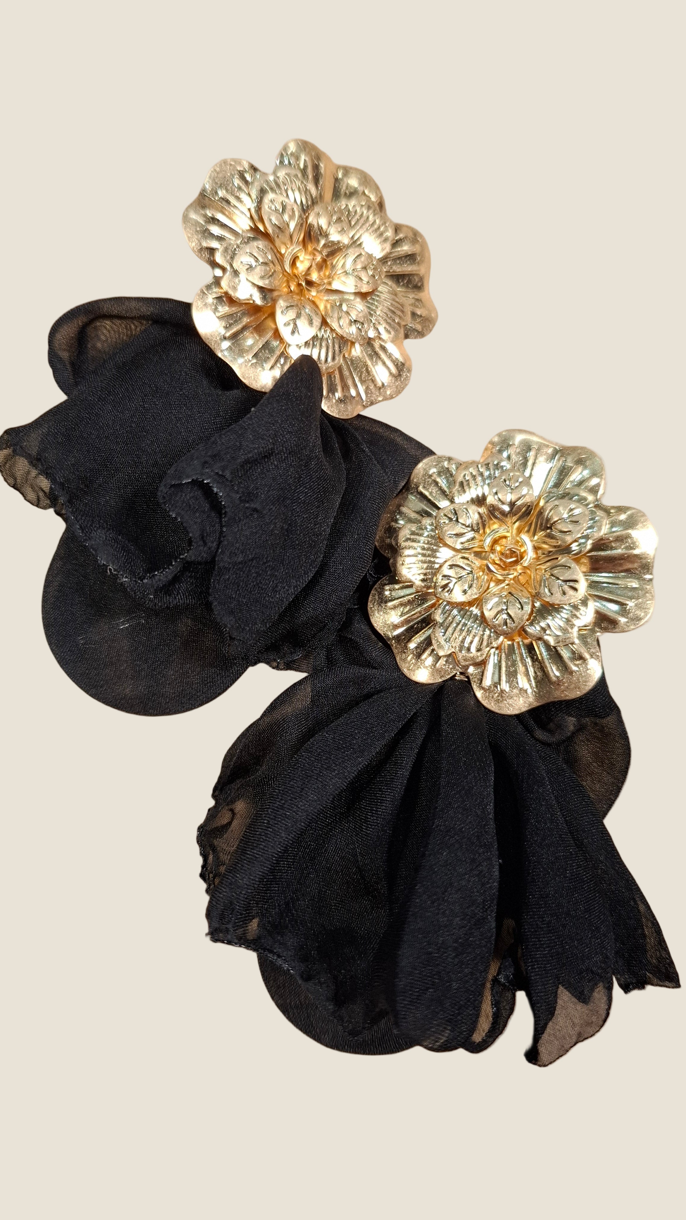 Madison orecchini pendenti in tessuto