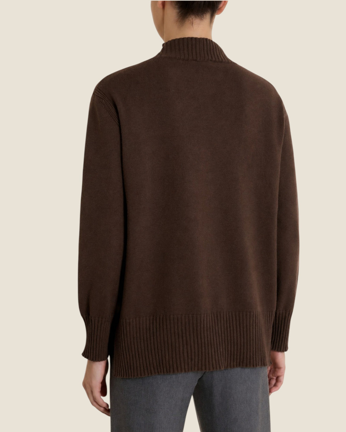 CARDIGAN ML Chocolate Tor (2)