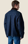 Sahariana Aviator Denim Lavaggio 0 imbottita con collo in Velluto e fodera interna in tessuto V2 (6)