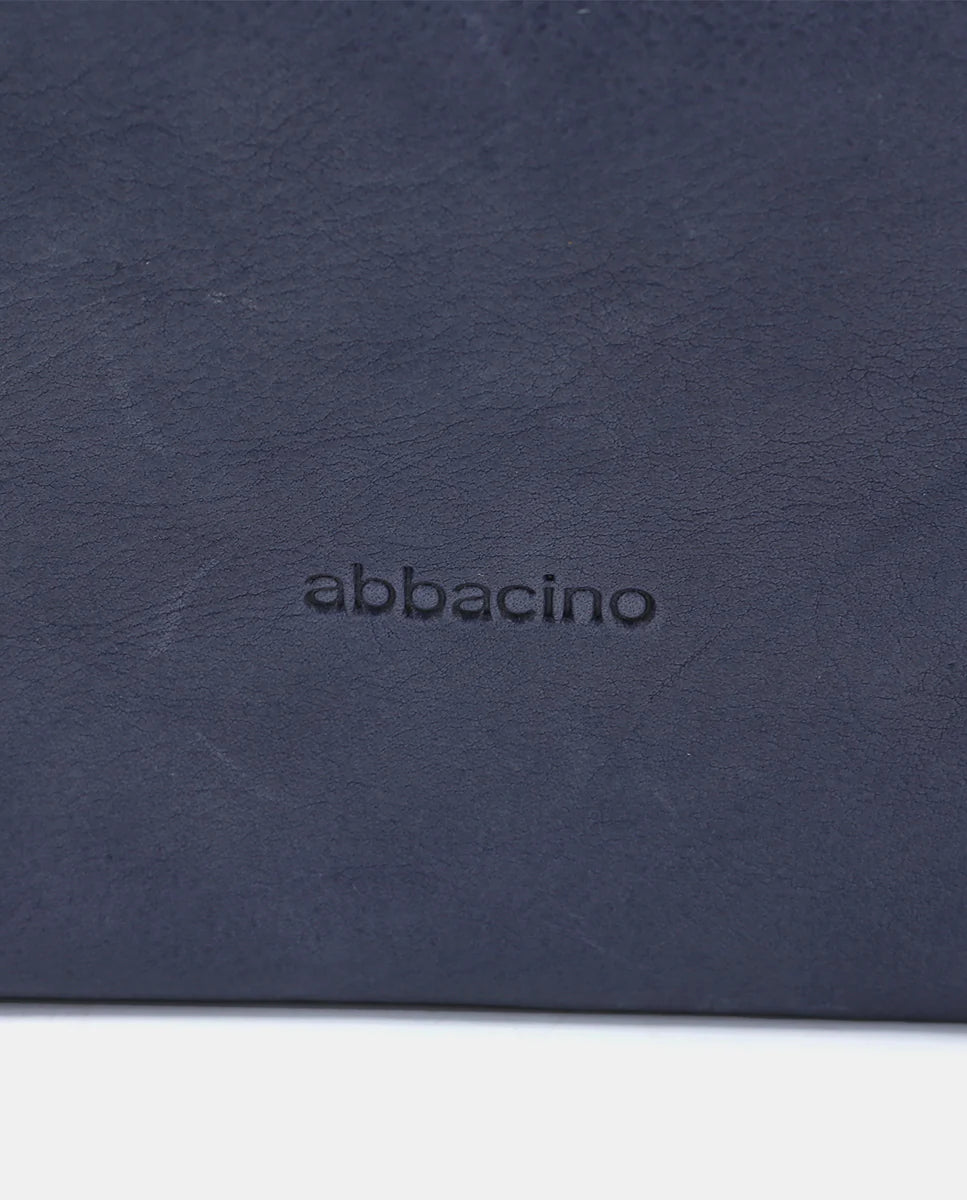 Abbacino - borsa a tracolla in pelle blu