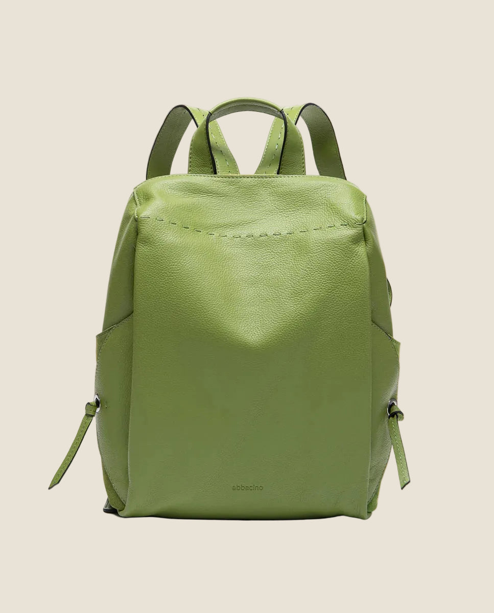 Abbacino - Zaino in pelle verde