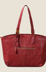 Shopper in pelle Rosso