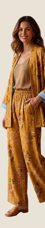 Dafne - kimono e pantalone completo
