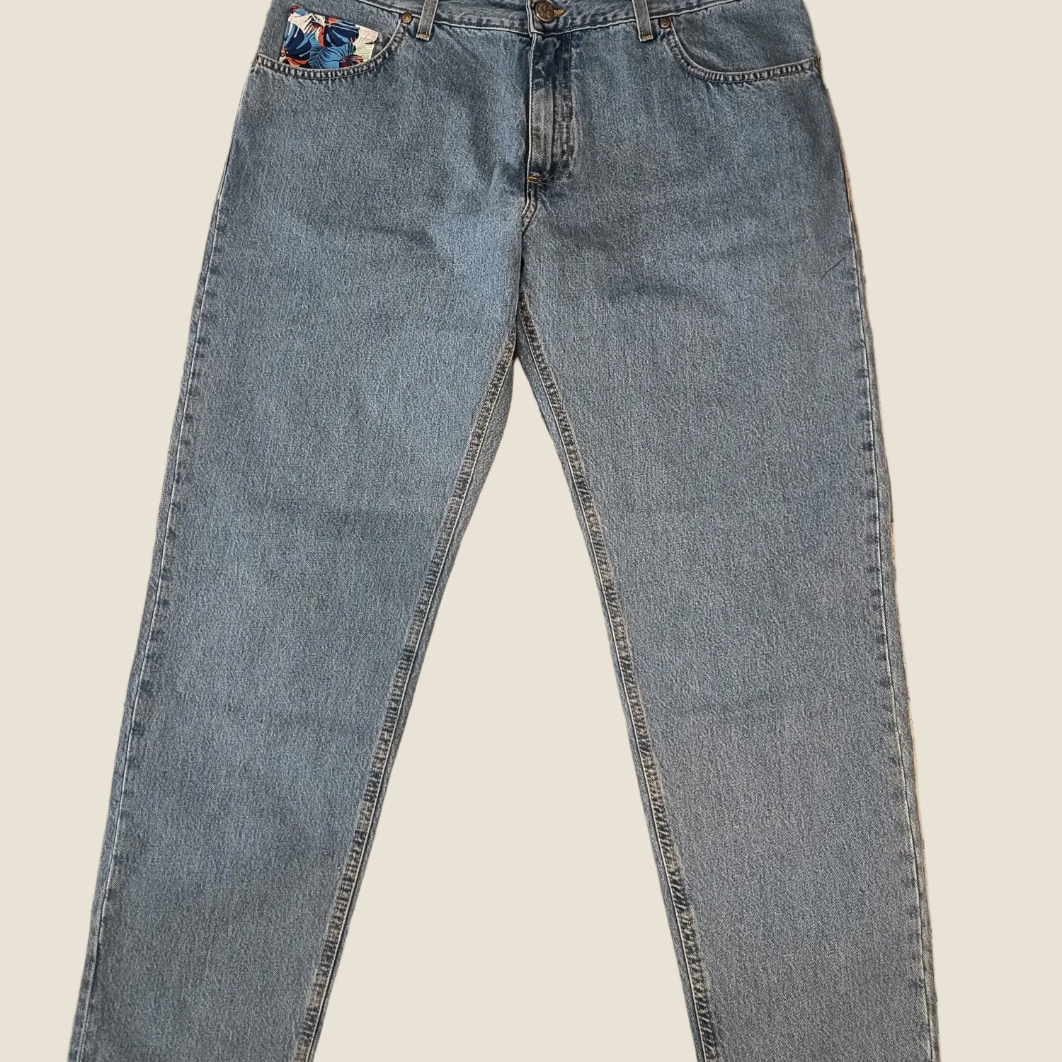 V2 Brand - Jeans Denim Lavaggio Chiaro