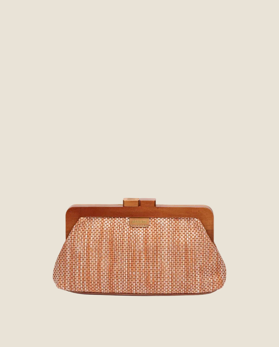 Abbacino - Pochette in raffia