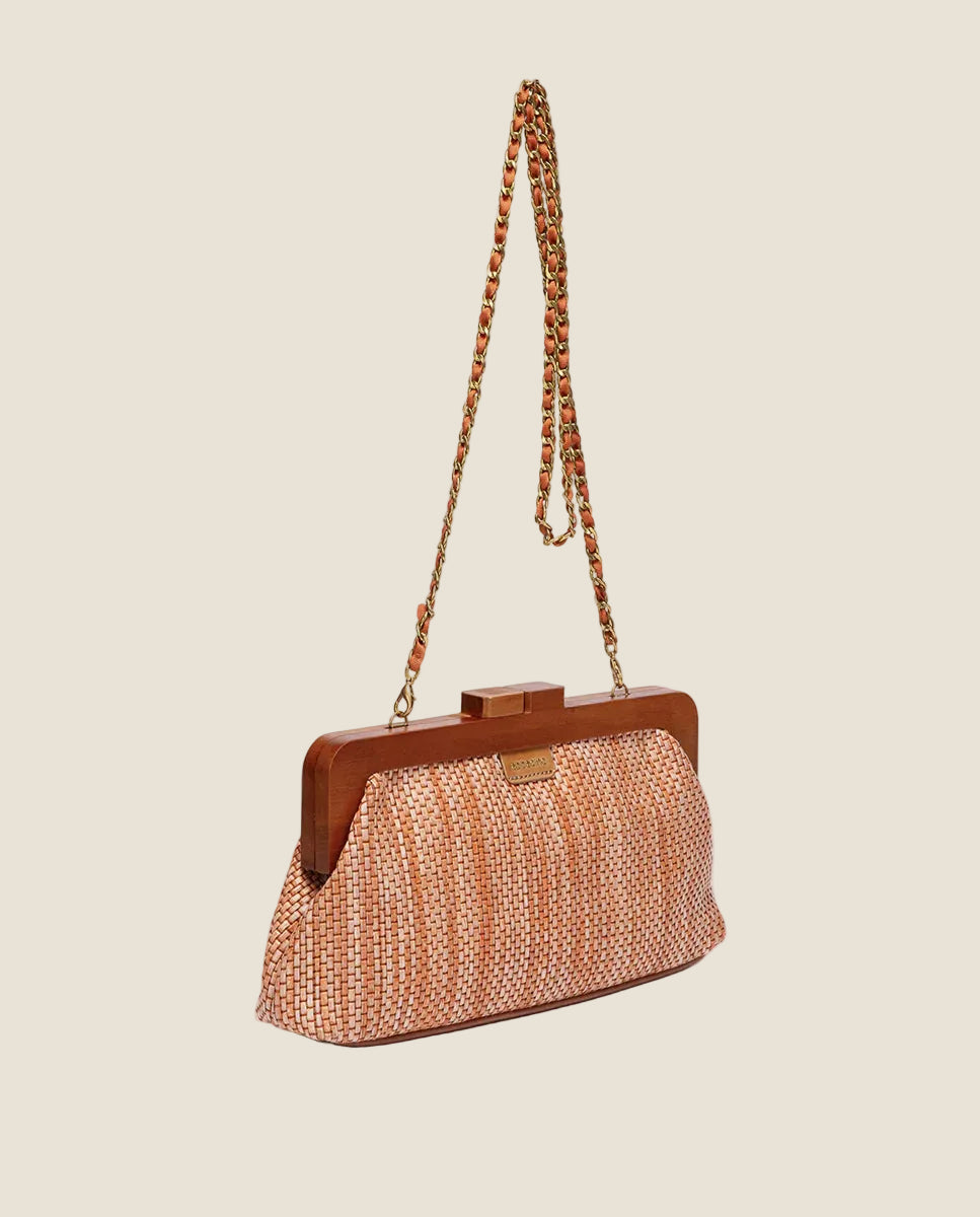 Abbacino - Pochette in raffia