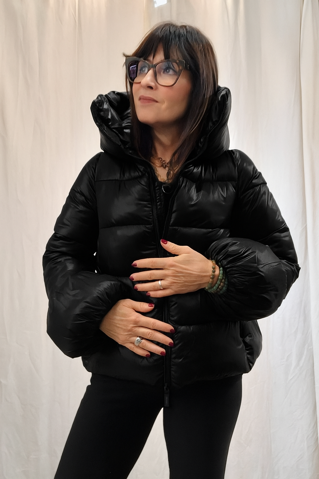 OVER/D piumino corto