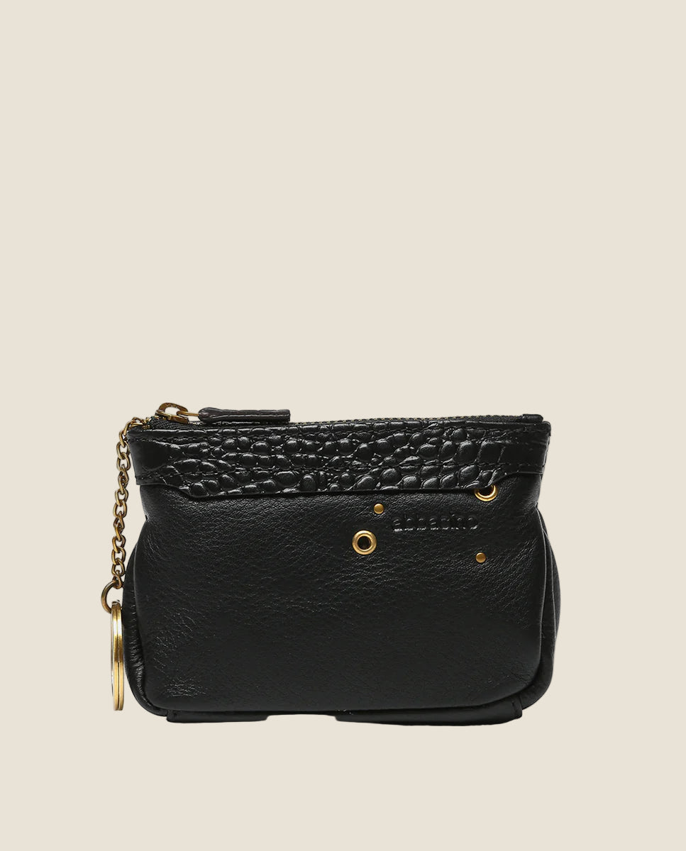 Piatto frutta nero con scritta - 19,5 cm in stoneware Piatto frutta nero con scritta - 19,5 cm in stoneware