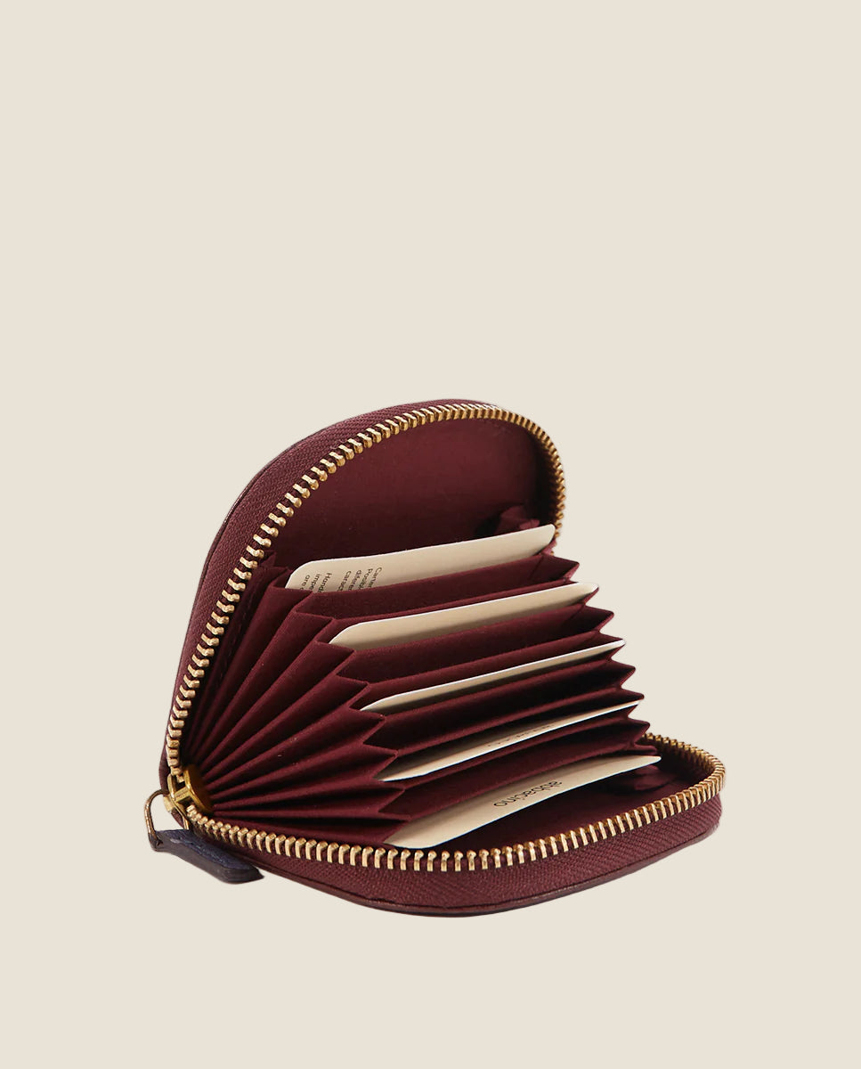 Abbacino portacarte con scomparti