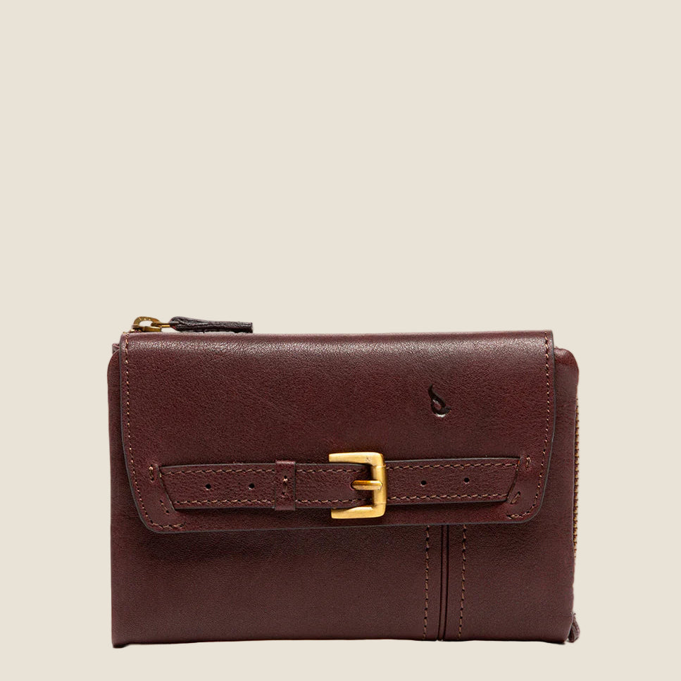 Abbacino portafoglio medio con fibbia