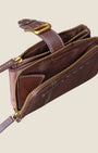 Piccolo portafoglio da donna in pelle Marrone