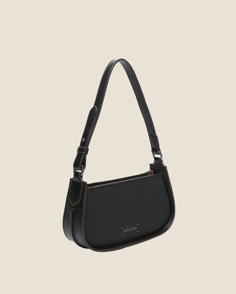 Abbacino borsa a tracolla in materiale riciclato