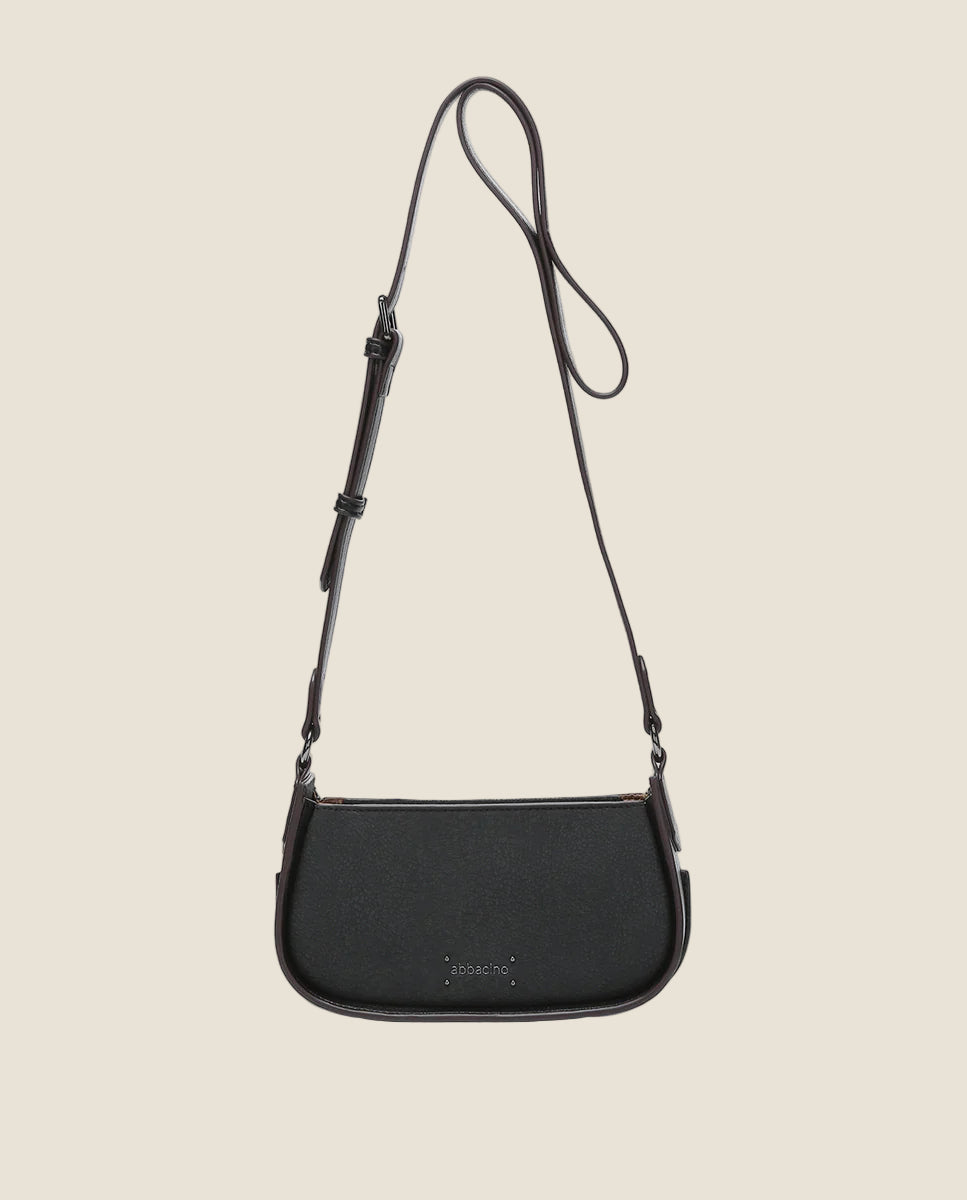 Abbacino borsa a tracolla in materiale riciclato