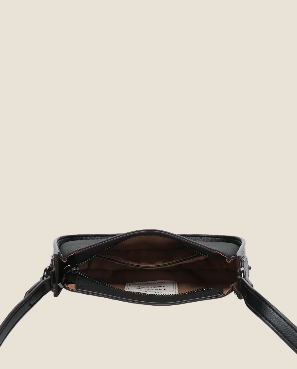 Abbacino borsa a tracolla in materiale riciclato