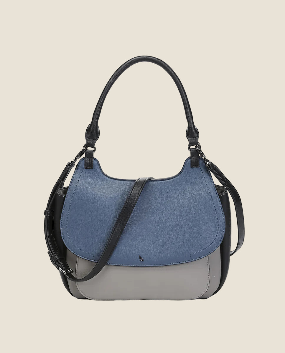 Abbacino borsa a tracolla in materiali riciclati