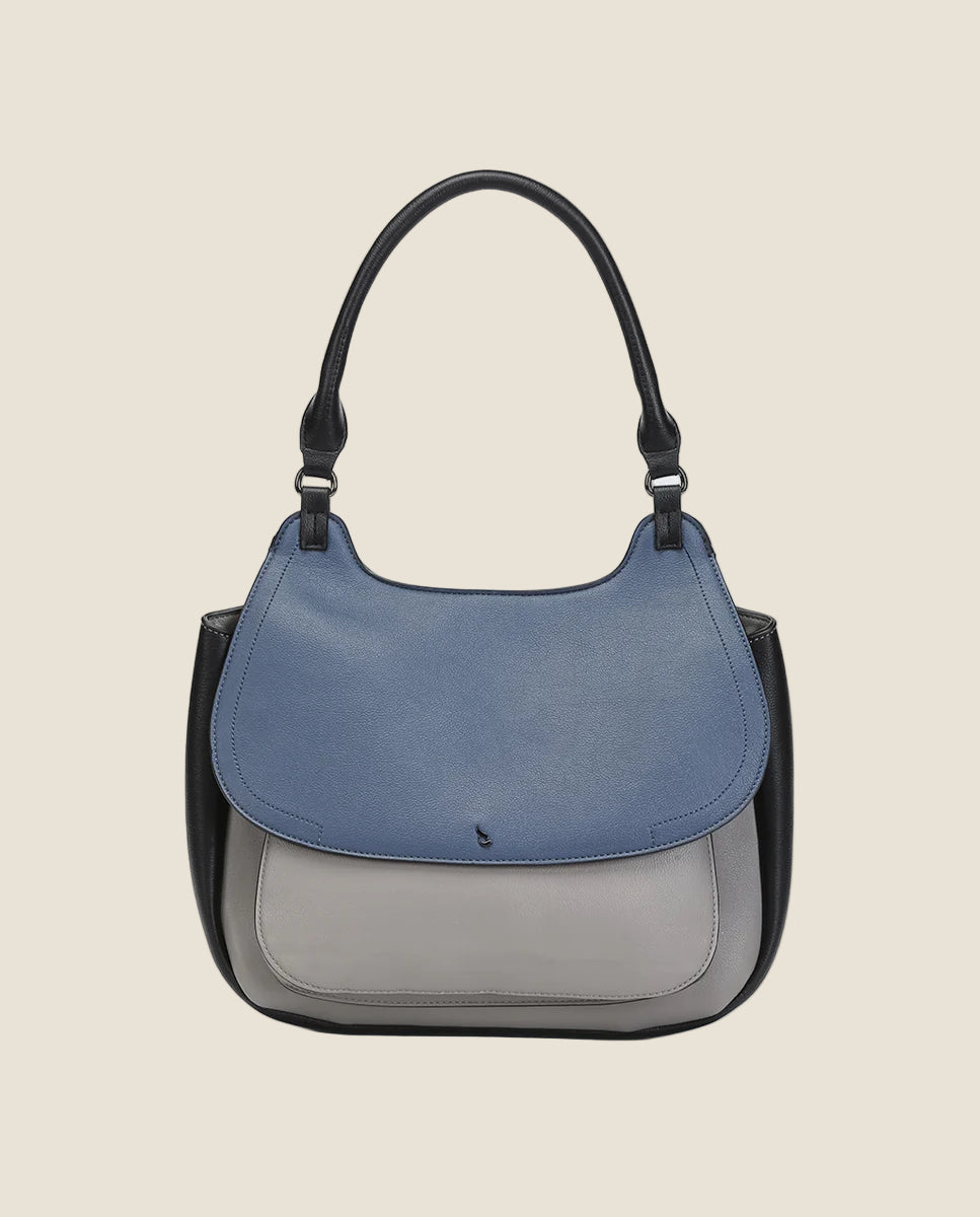 Abbacino borsa a tracolla in materiali riciclati