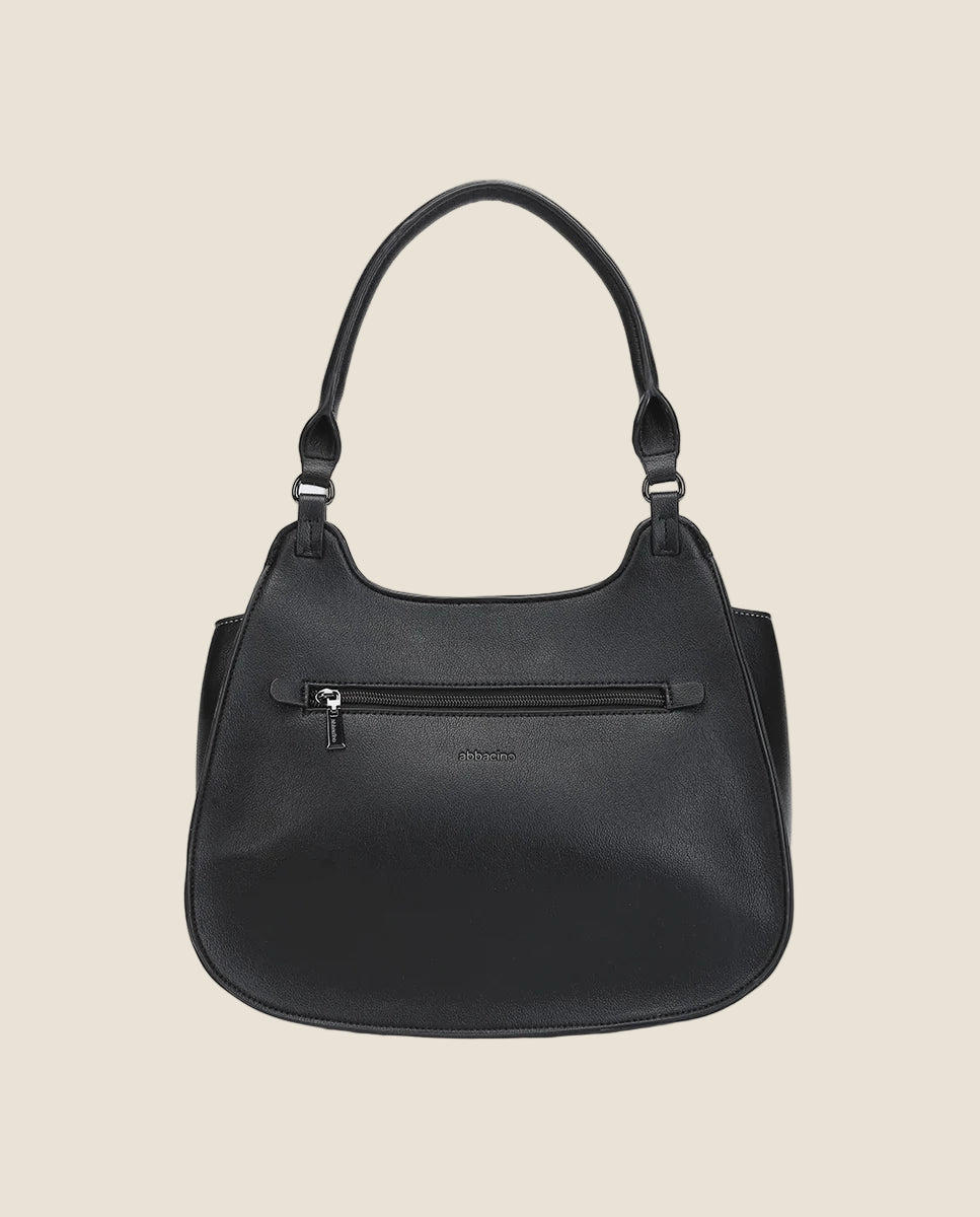 Abbacino borsa a tracolla in materiali riciclati