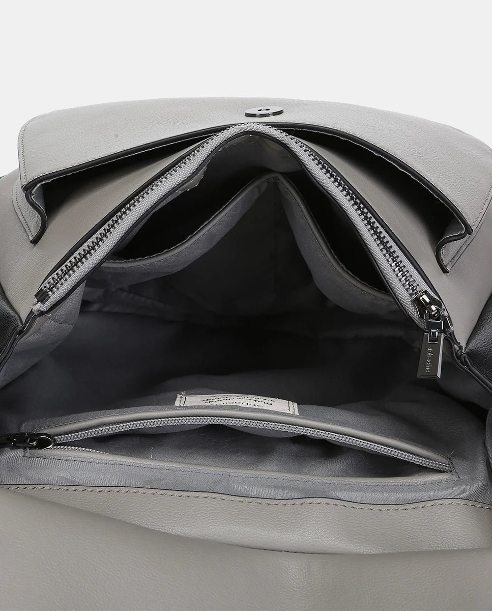 Abbacino borsa a tracolla in materiali riciclati