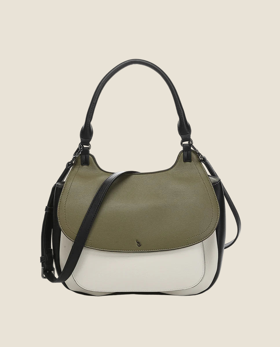 Abbacino borsa a tracolla in materiali riciclati