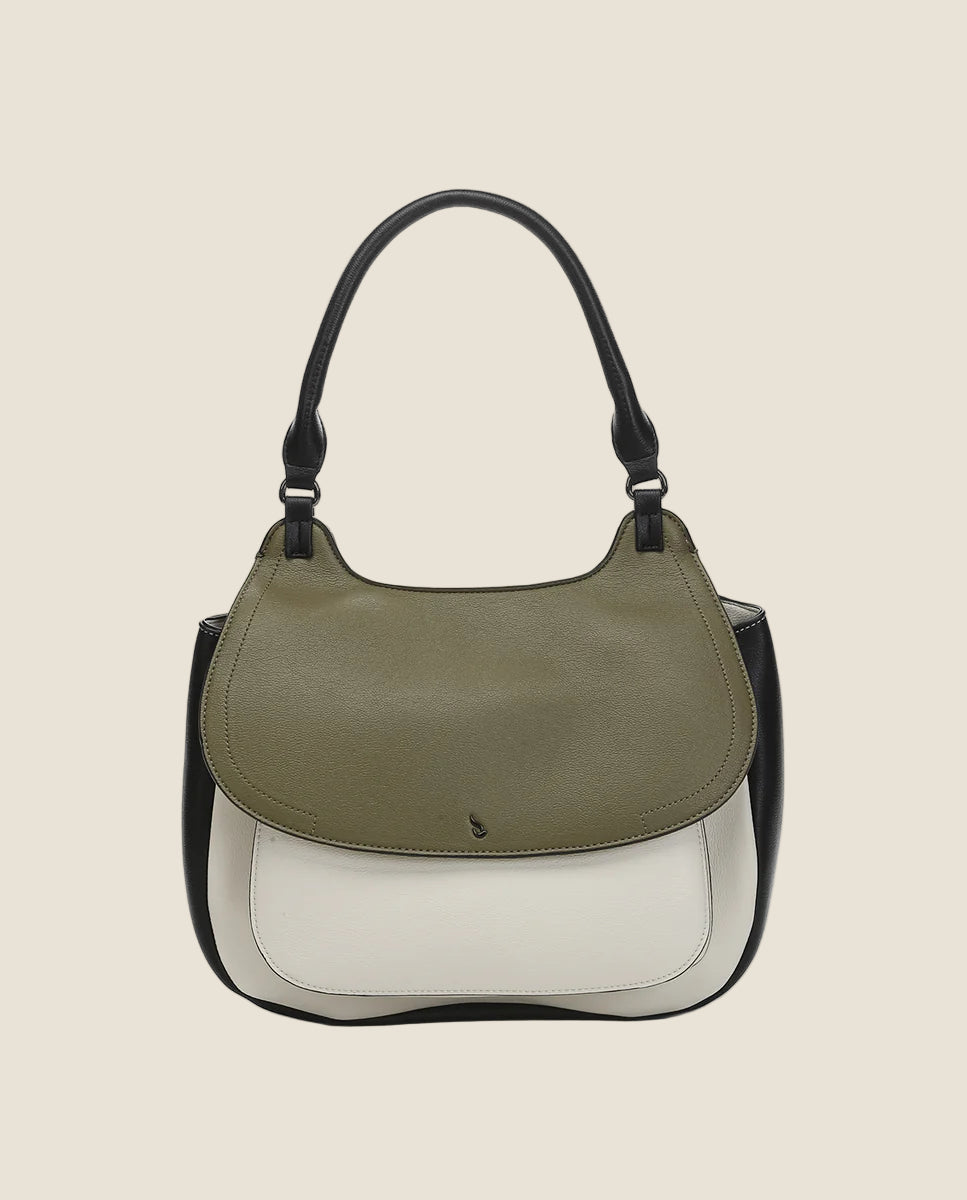 Abbacino borsa a tracolla in materiali riciclati